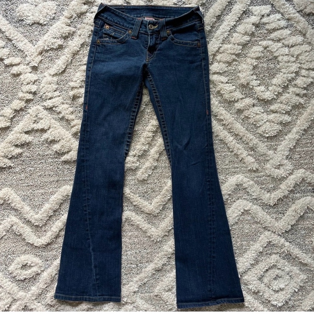 True Religion Dark Blue Women Jeans